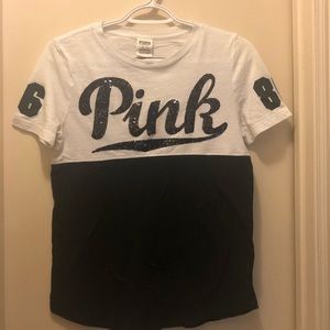 Victoria Secret PINK short-sleeve cotton top